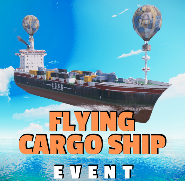 Flying Cargo Ship Event