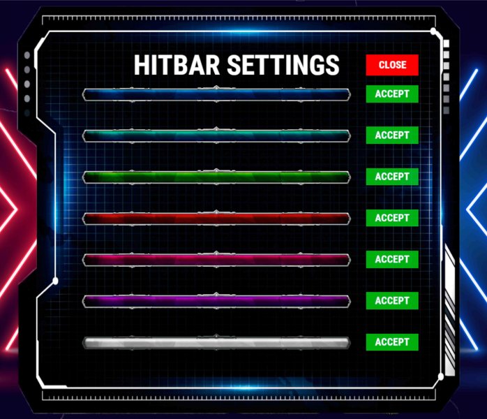 Advanced Hit Bar